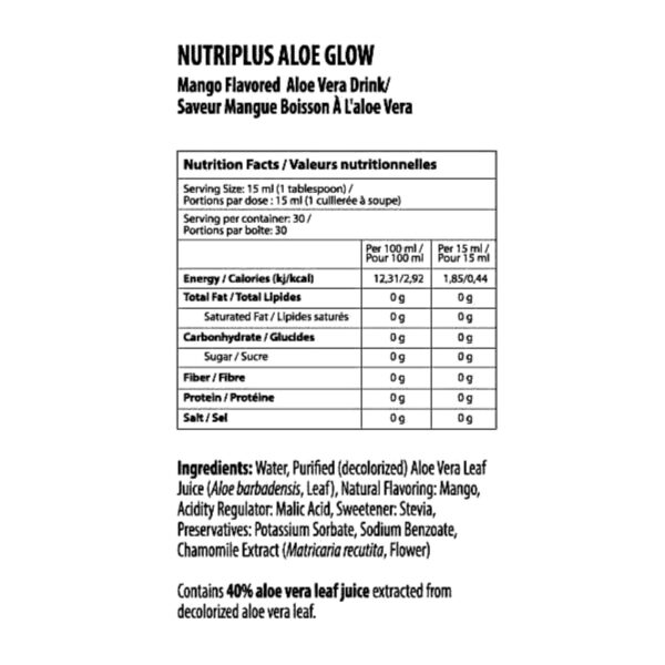 Nutriplus Aloe Glow Mango - Imagen 2